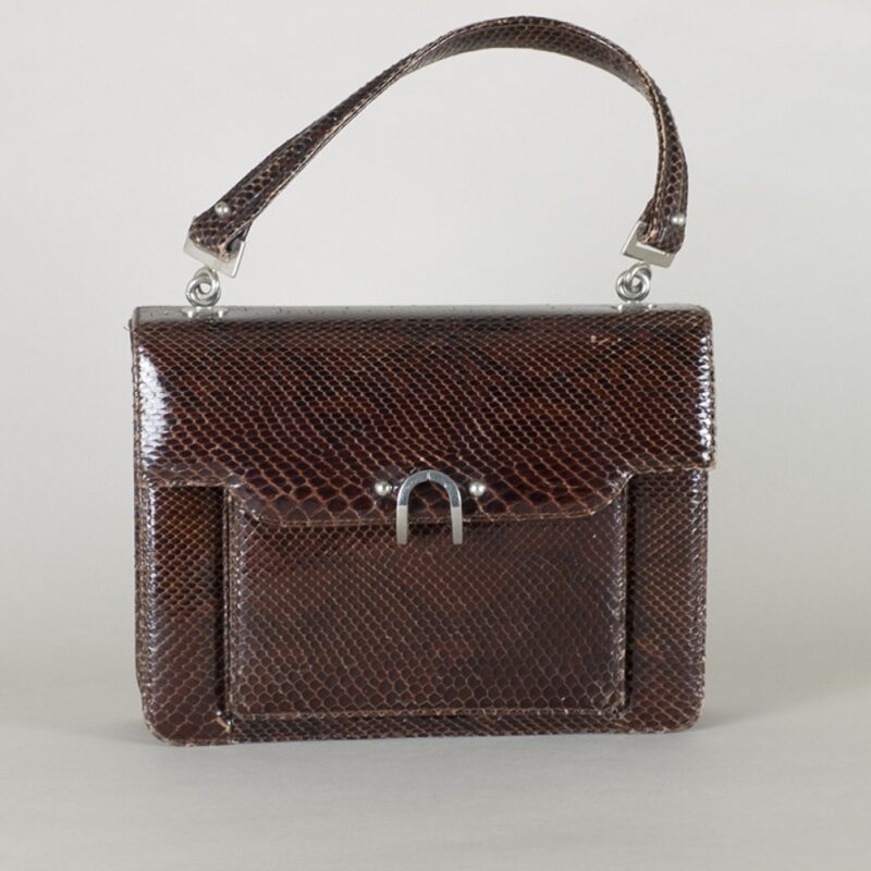 vintage snakeskin bag