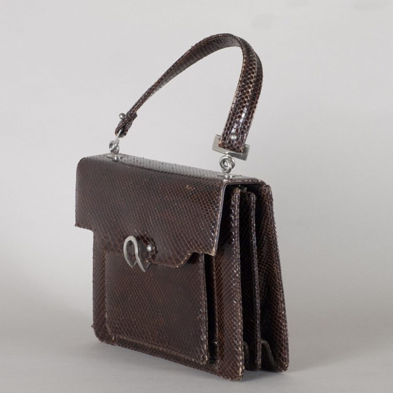 vintage snakeskin bag - Image 2