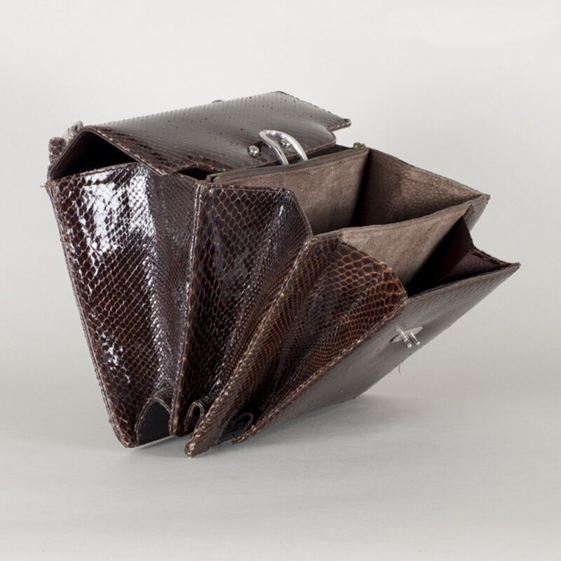 vintage snakeskin bag - Image 3