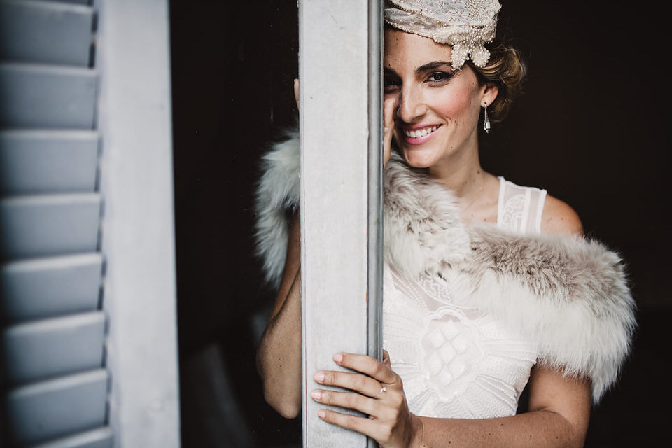 1920s beaded wedding dress