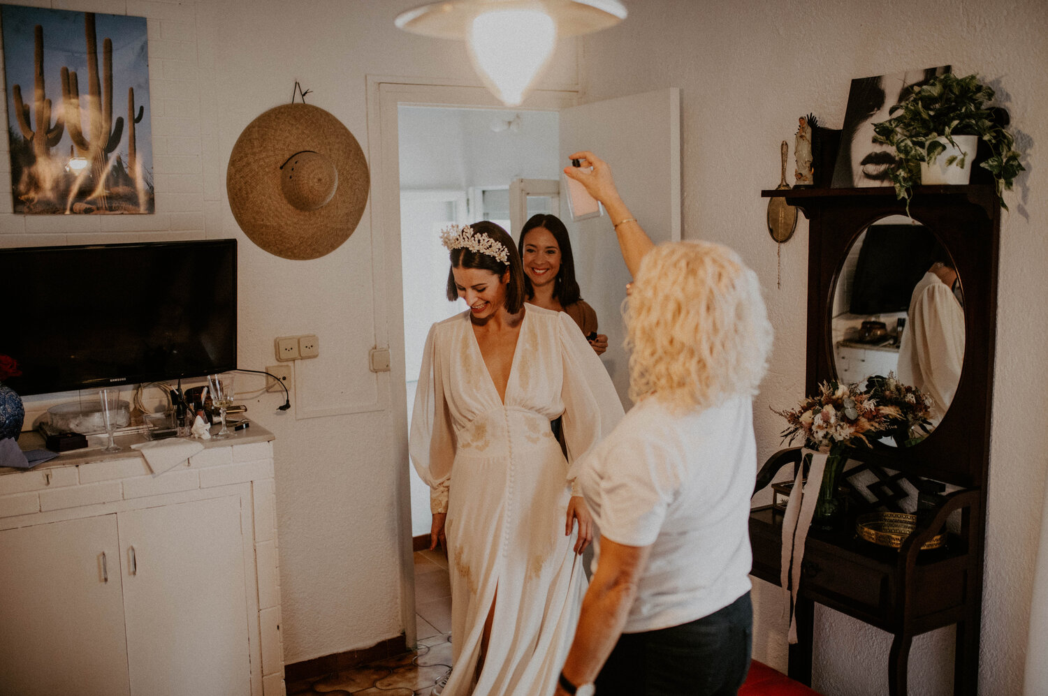 Bohemian bride-Barcelona