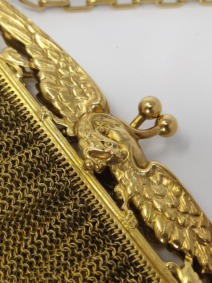 golden-mesh- purse