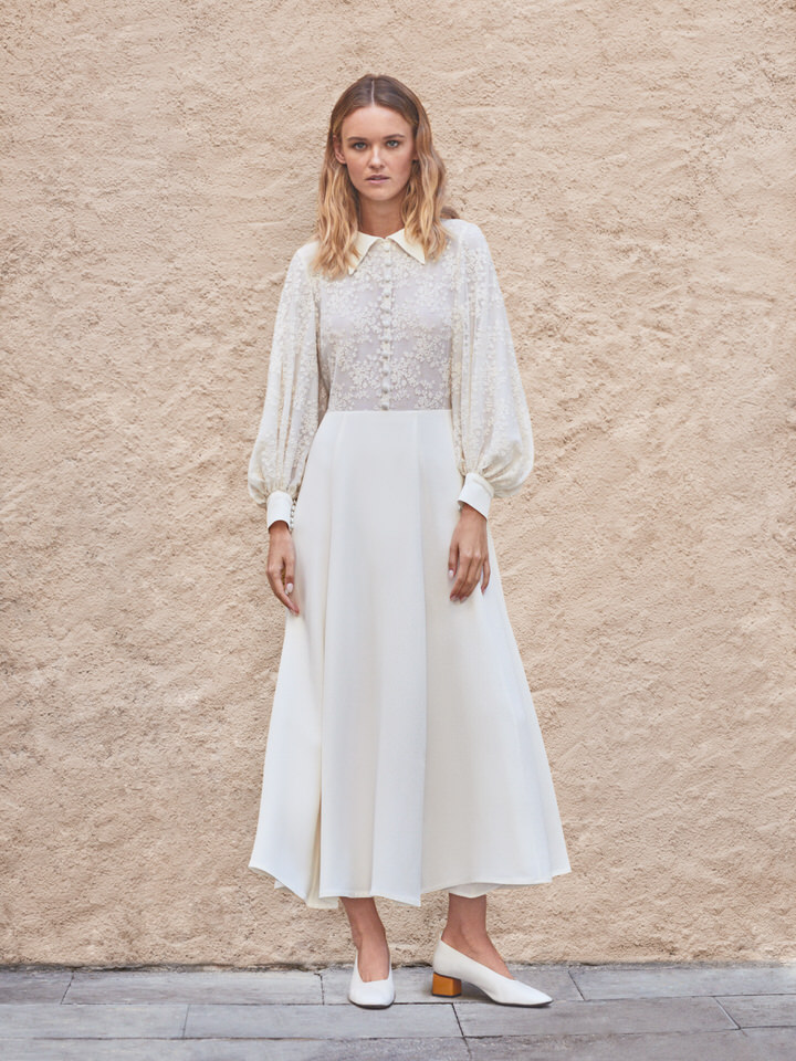vestido-novia-vintage-midi Vestido novia vintage midi