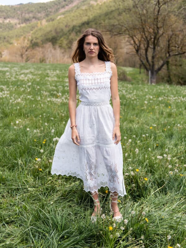 Vestidos blancos vintage