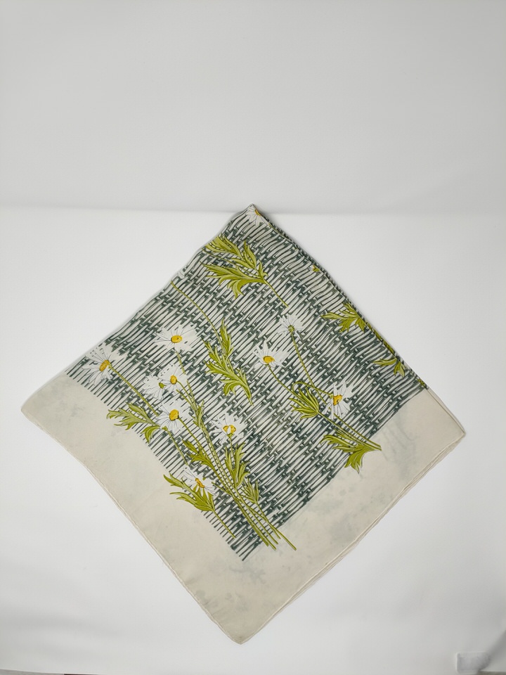 Natural silk scarf