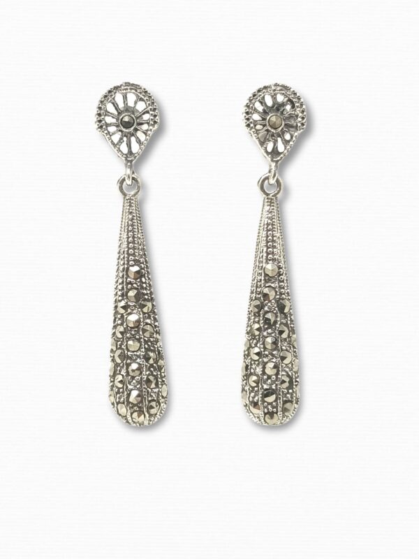 pendientes-plata-marcasitas-estilo-antiguo