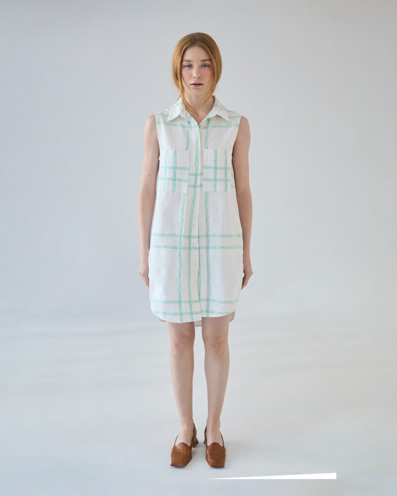 vestido camisero upcycling