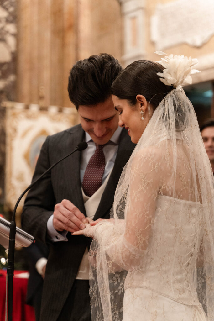 vestido novia corset