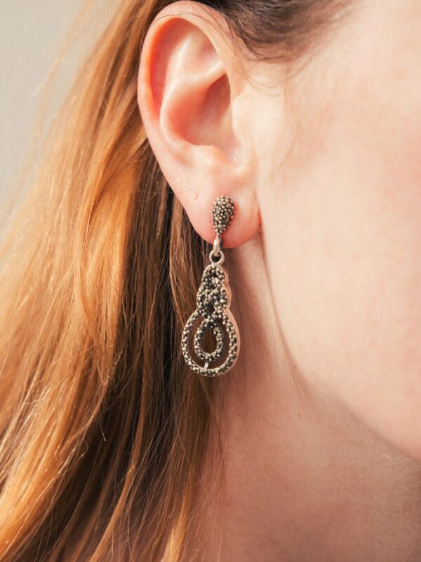 pendientes plata vieja