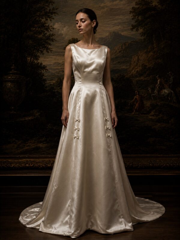 Vestido de novia vintage años 50
