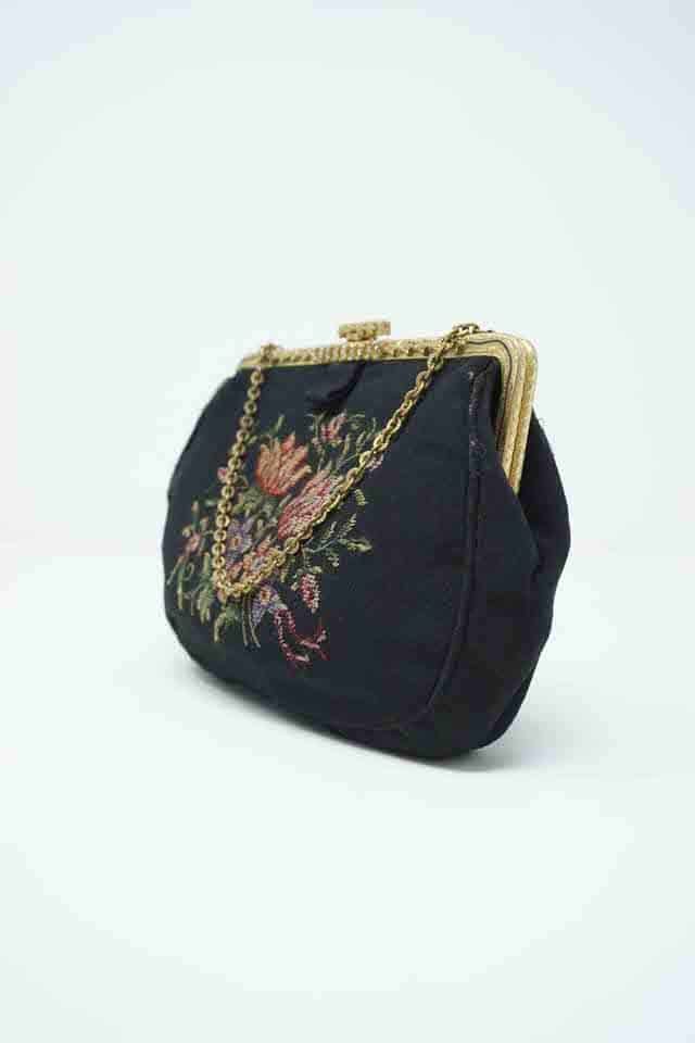 bolso de fiesta petit point