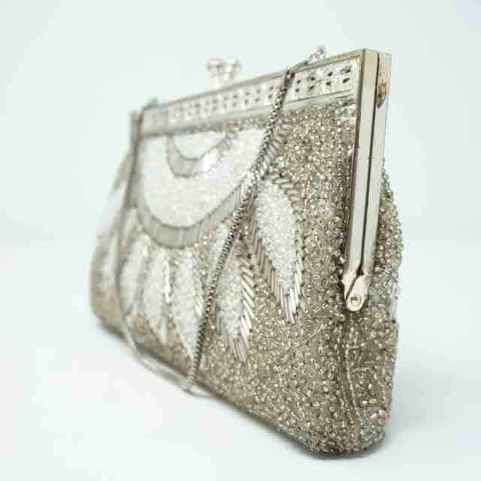 bolso canutillo plata vintage