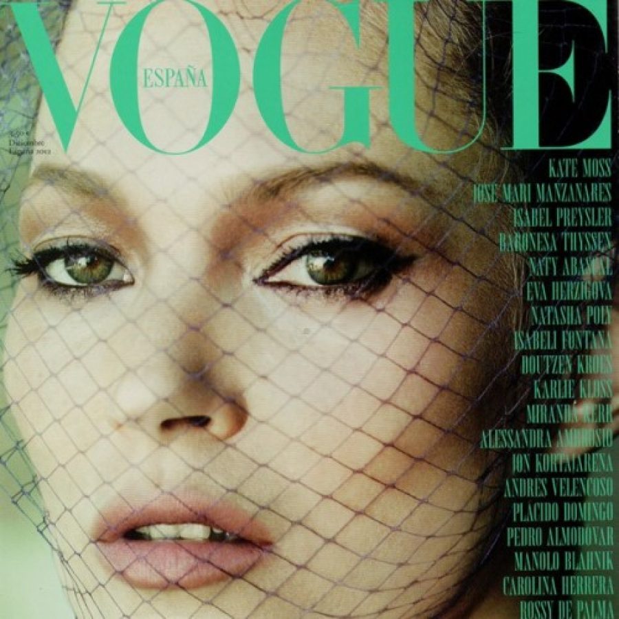 Kate Moss por Mario Testino para Vogue L'Arca bcn