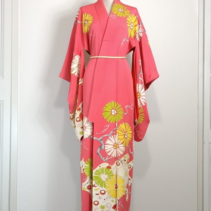 kimono largo vintage