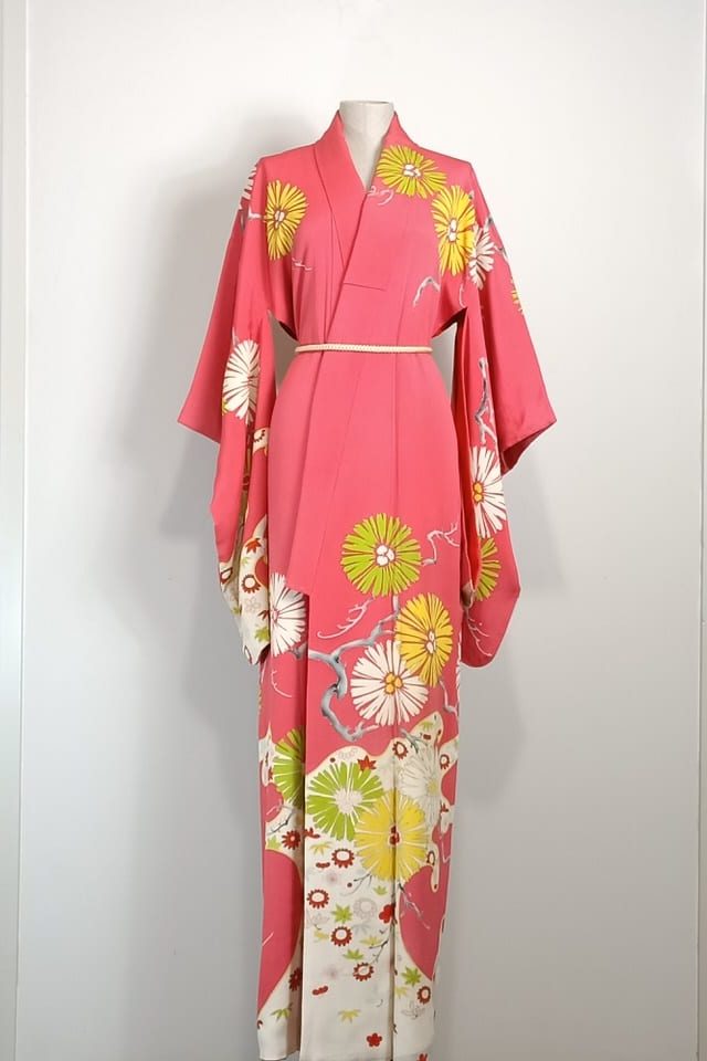 kimono largo vintage