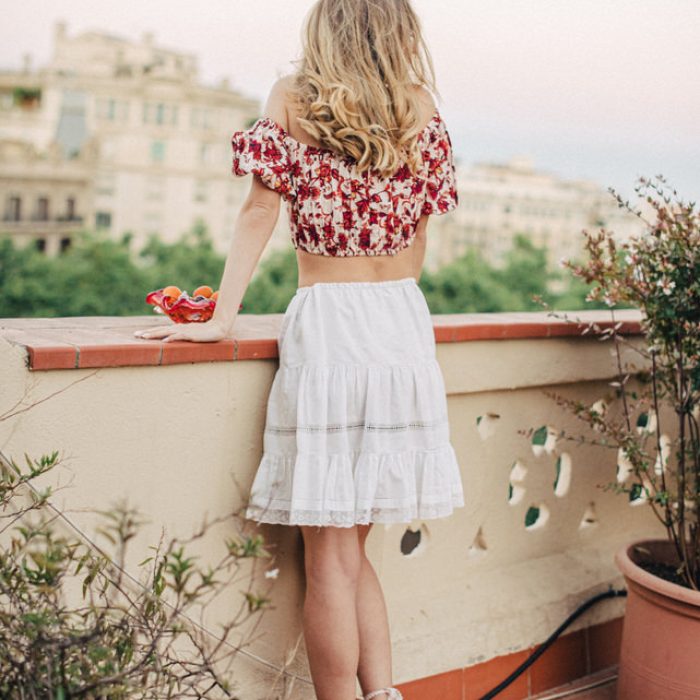 minifalda-blanca-vintage