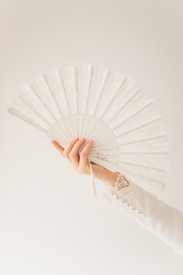 abanico de novia