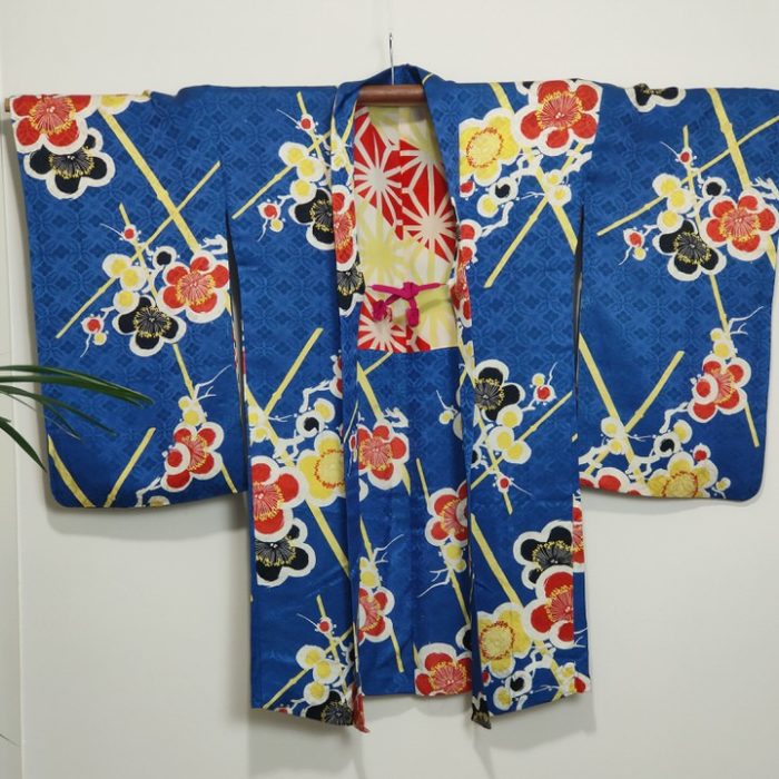 Kimono vintage corto flores