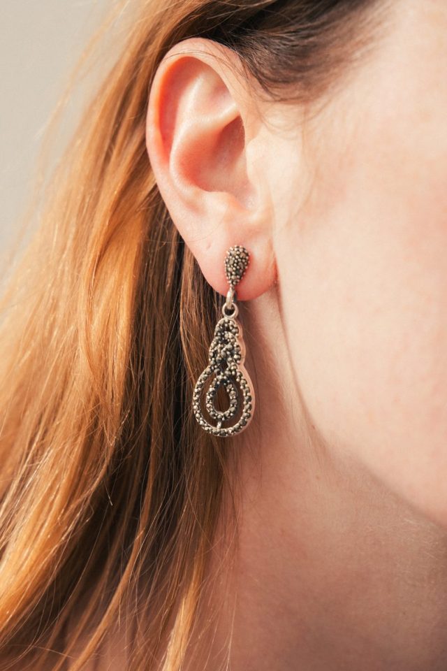 pendientes plata vieja