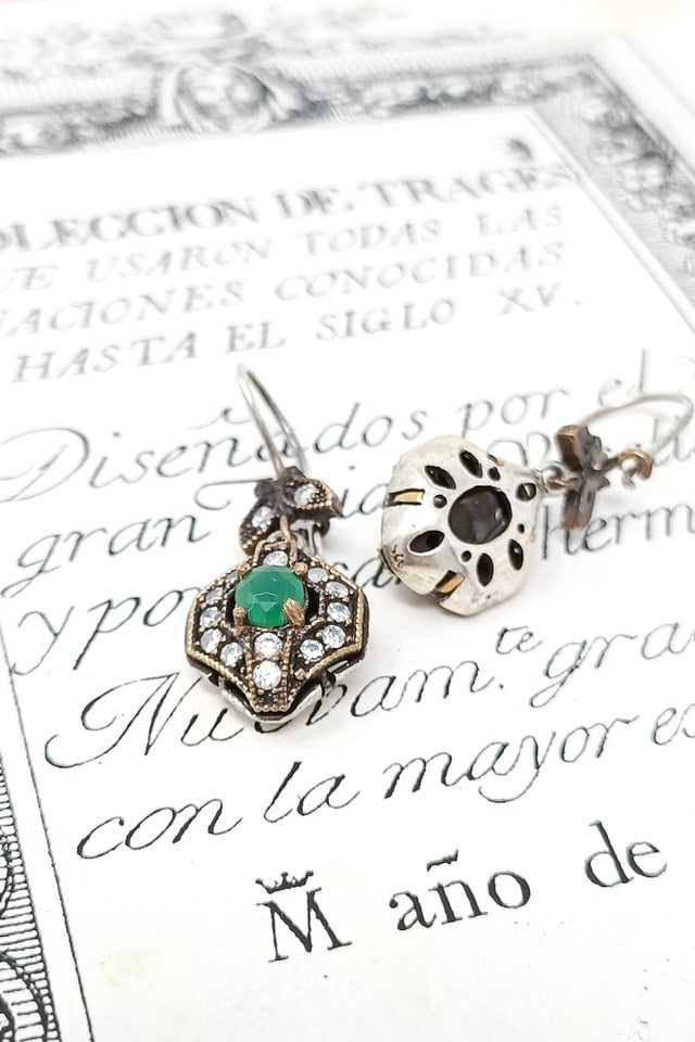 pendientes-art-deco-esmeralda