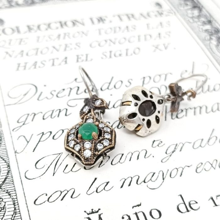 pendientes-art-deco-esmeralda